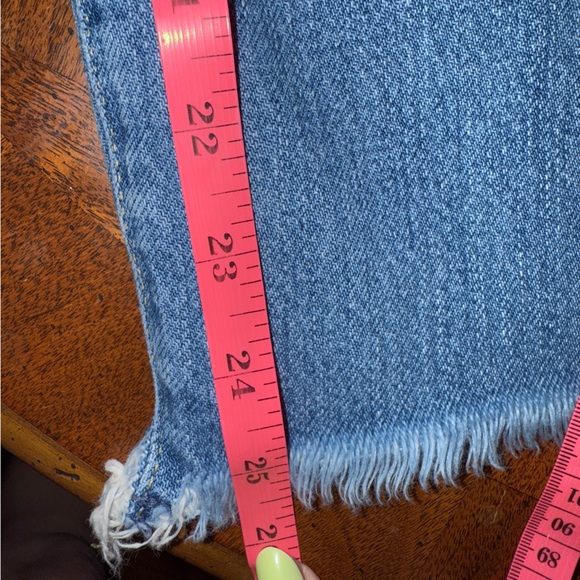 ✨ Free People We The Free Boyfriend Jeans | Aztec Side Panel | Sz 27 - Picture 14 of 15